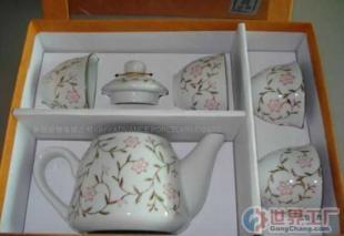 批发库存日式手彩陶瓷茶具 家居家具市场中的艺术商机